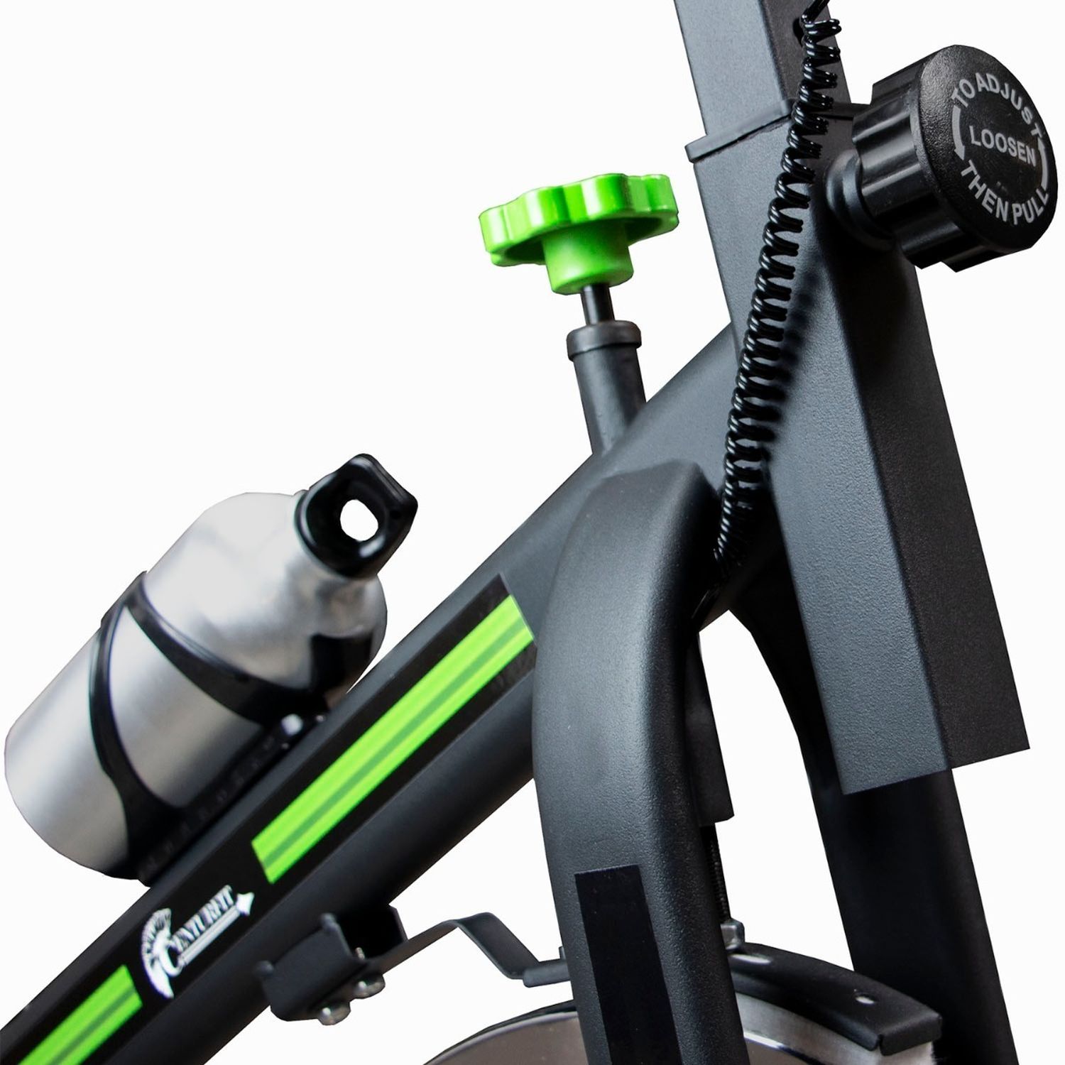 Foto 5 pulgar | Bicicleta Fija Centurfit Negro Spinning Profesional 10 KG Fitness Cardio Gym