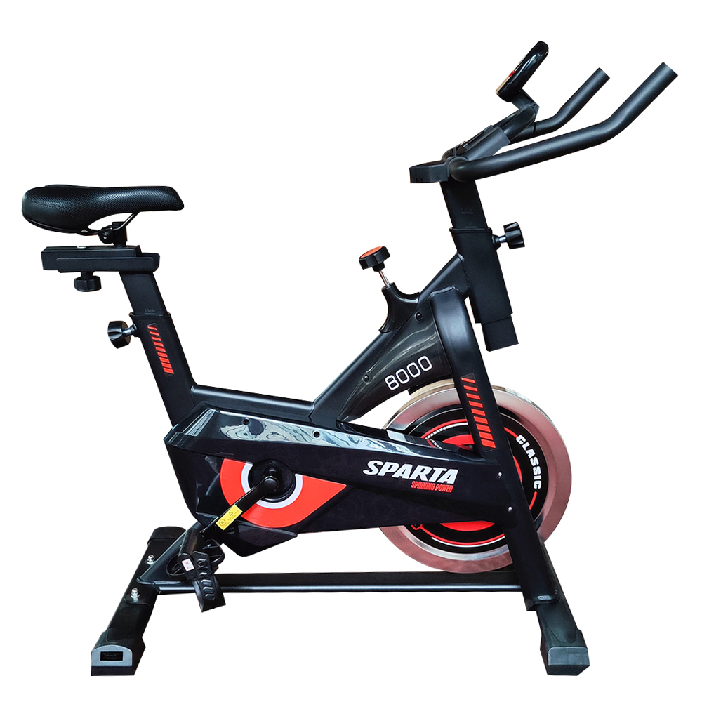 Foto 1 | Bicicleta Fija Rueda Inercia 8kg Sparta Fitness Spin1