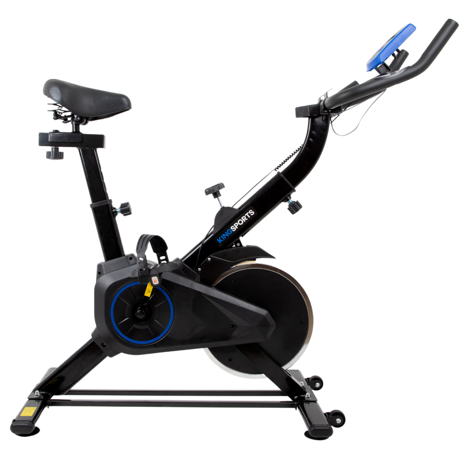 Bicicleta Estática Fija KingSports KINGBIFI6 Negro para Spinning