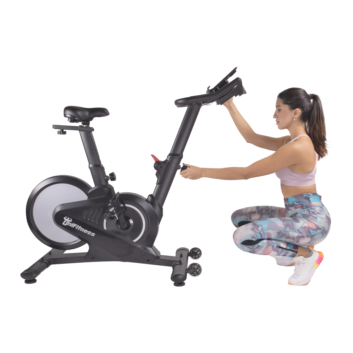 Foto 3 pulgar | Bicicleta Unifitness Spinning F1