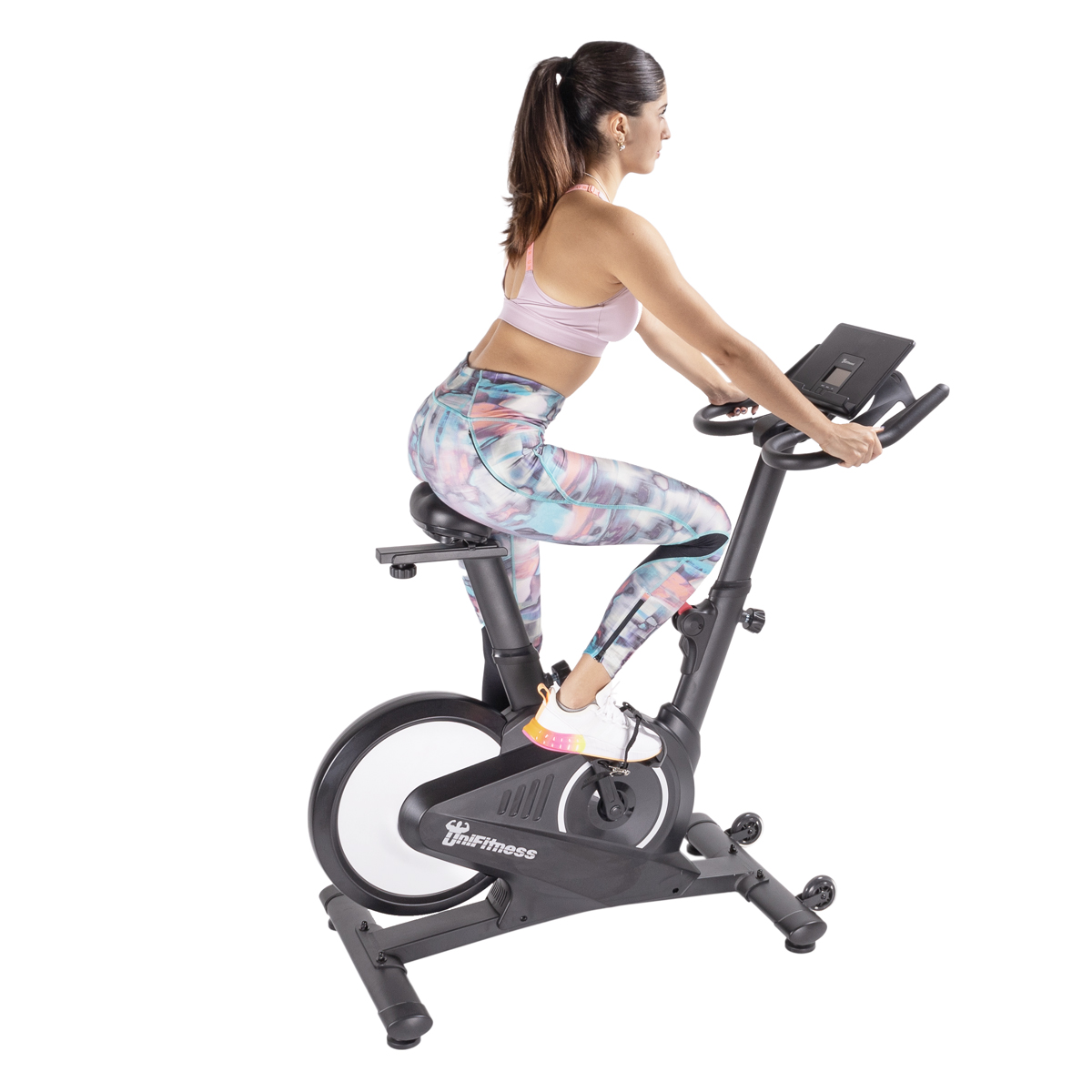 Foto 6 pulgar | Bicicleta Unifitness Spinning F1