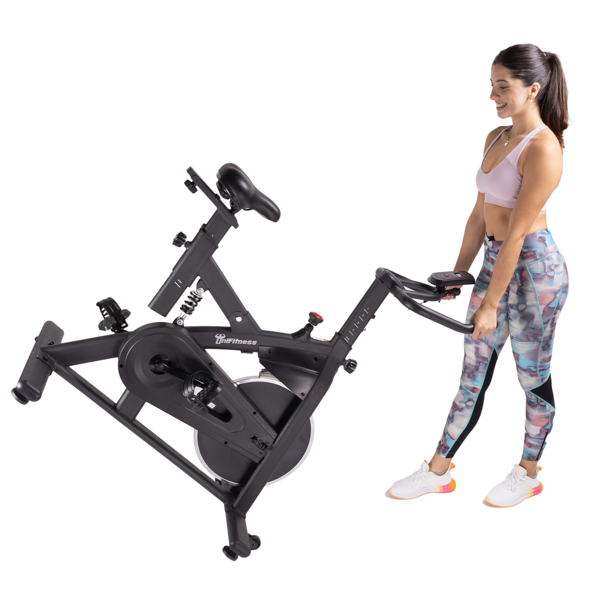 Foto 4 pulgar | Bicicleta Unifitness Spinning S1