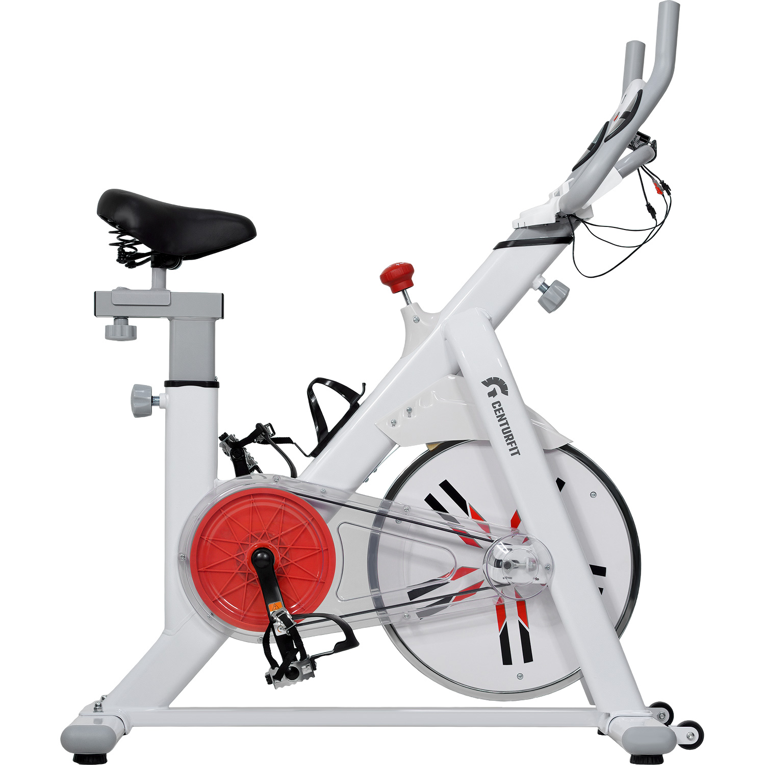 Foto 3 pulgar | Bicicleta Fija Centurfit Blanca Spinning 8 kg