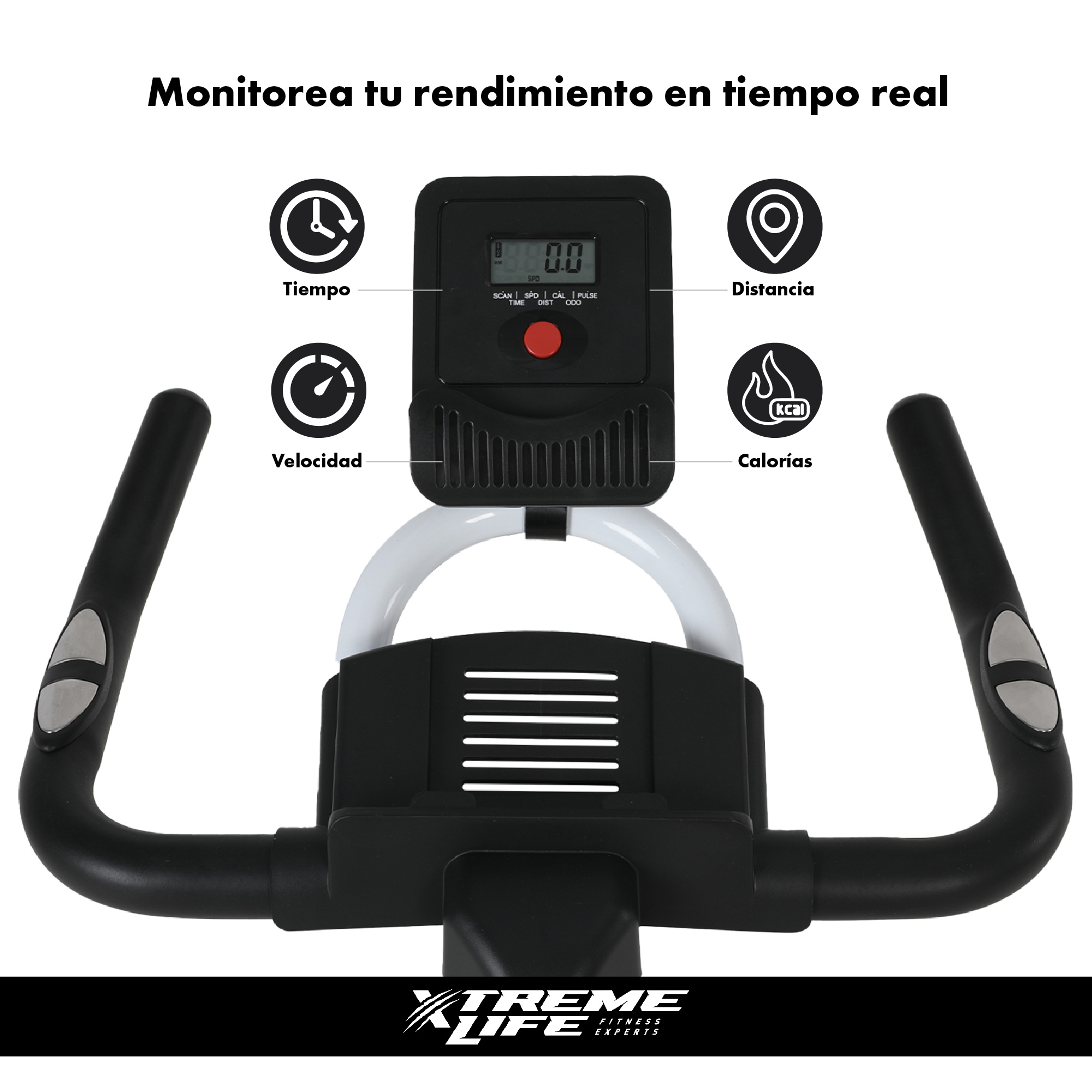 Foto 5 pulgar | Bicicleta Fija De Spinning Xtreme Life 20 Kg