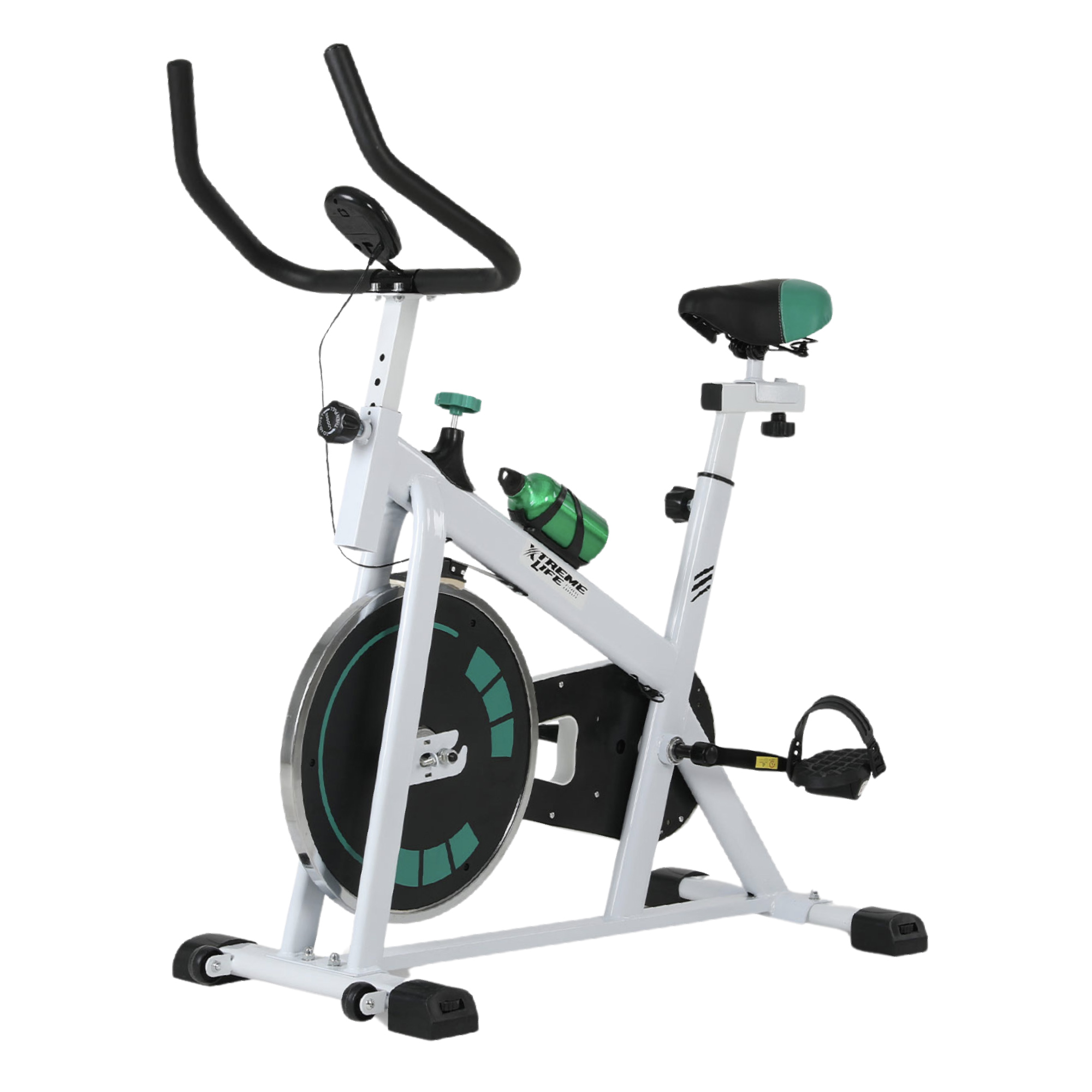 Bicicleta Fija Spinning  Xtreme Life Blanca