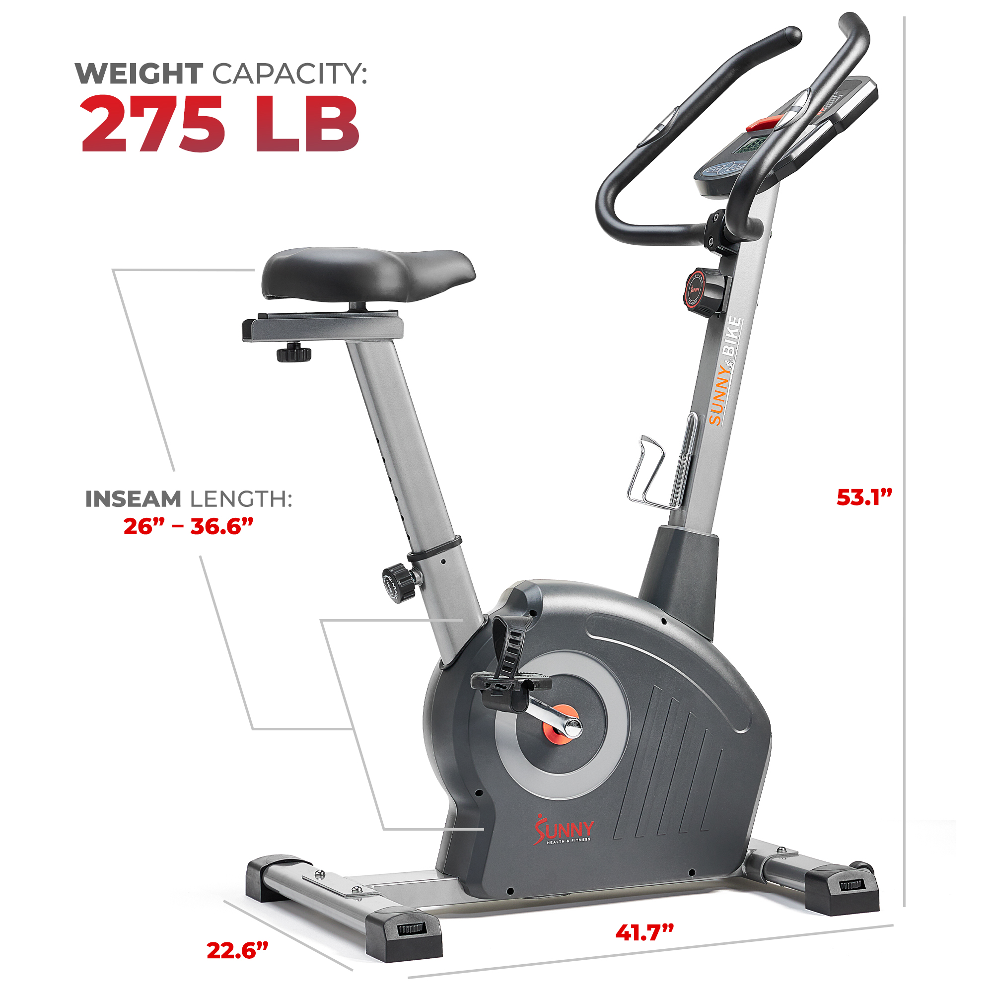 Foto 4 pulgar | Bicicleta Fija Sunny Health & Fitness Elite Interactiva Sf-b220045