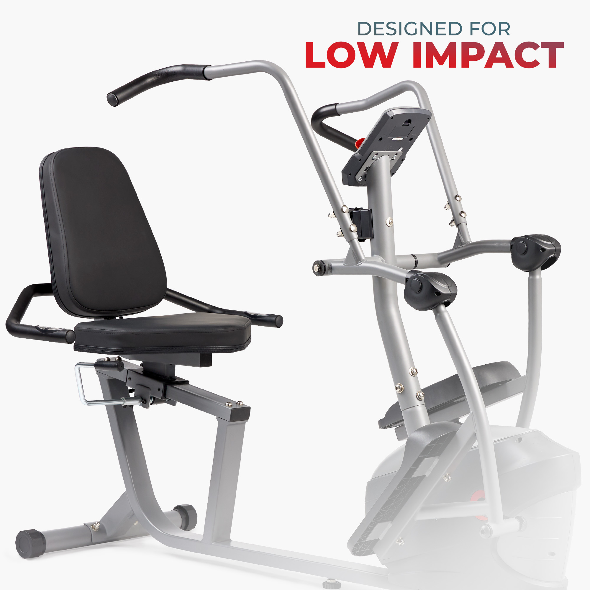 Foto 5 pulgar | Bicicleta Recumbente Sunny Health & Fitness Con Brazos Moviles