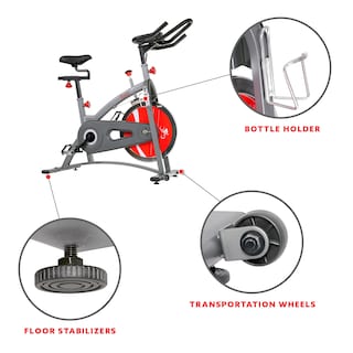 Foto 5 | Bicicleta De Ciclismo Interior Sunny Health - Con Correa
