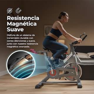 Foto 6 | Bicicleta Magnética Sunny Health - Resistencia Ajustable