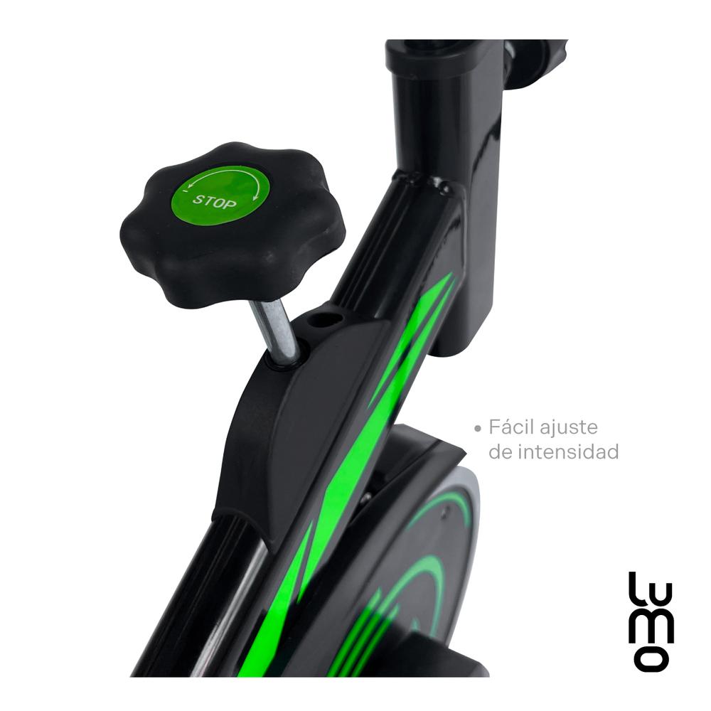 Foto 8 pulgar | Bicicleta Spinning Fija Lumo Verde