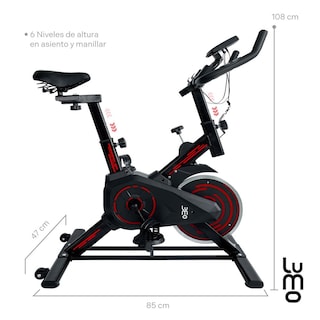Foto 1 | Bicicleta Spinning Fija Lumo con Pantalla