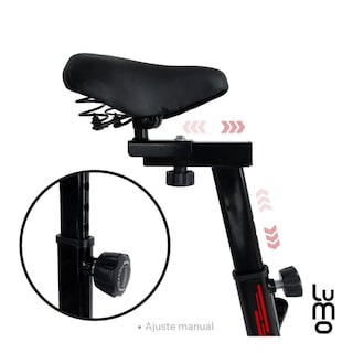 Foto 2 | Bicicleta Spinning Fija Lumo con Pantalla
