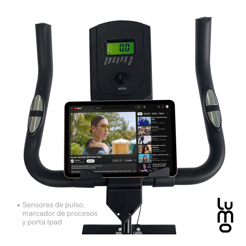 Foto 7 | Bicicleta Spinning Fija Lumo con Pantalla