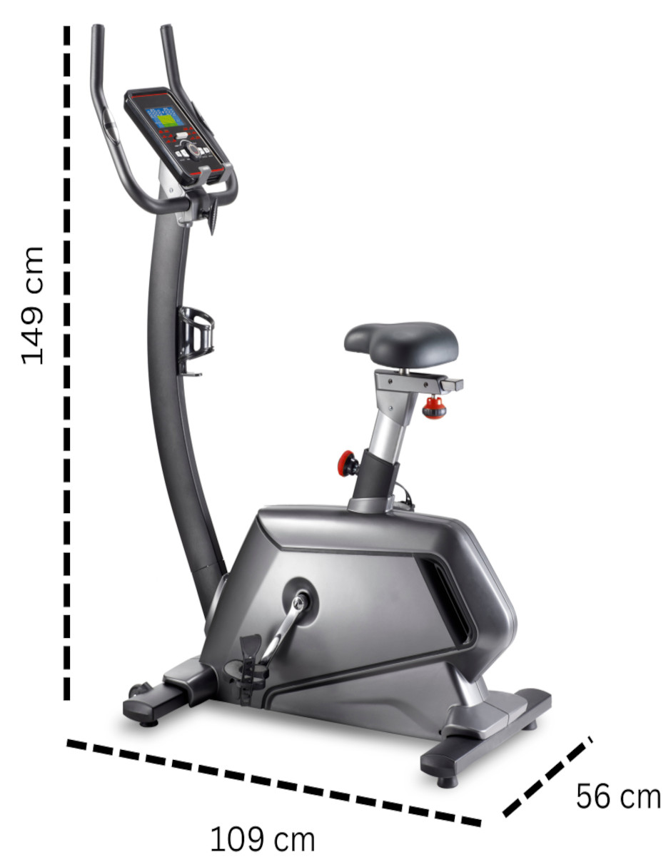 Foto 3 pulgar | Bicicleta Fija Powerpath Bcbr411 Estática Vertical Plateada