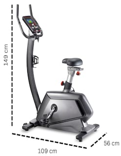 Foto 2 | Bicicleta Fija Powerpath Bcbr411 Estática Vertical Plateada