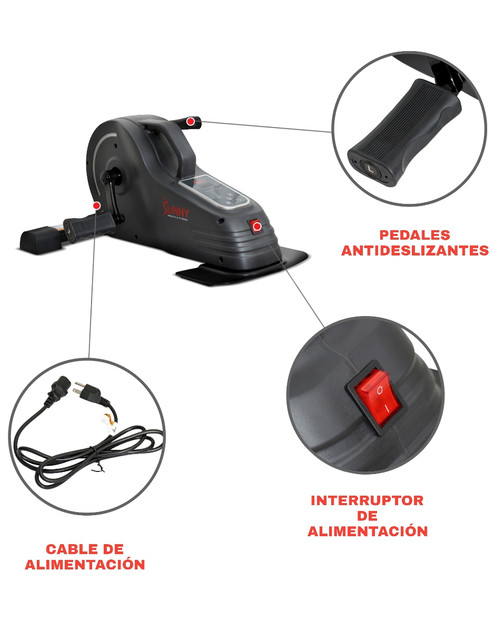 Foto 4 pulgar | Sunny Health & Fitness bicicleta Eléctrica De Escritorio Dual Pierna/brazo Sf-b0960