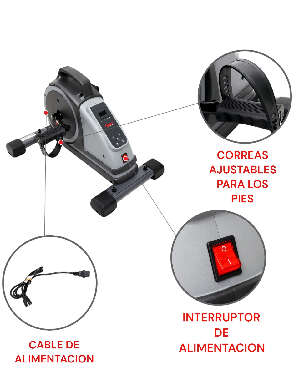 Foto 3 | Mini Bicicleta Estática Electromagnética Sf-b020029