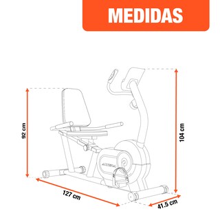Foto 2 | Bicicleta Estacionaria Pedalite 8 Niveles Negra