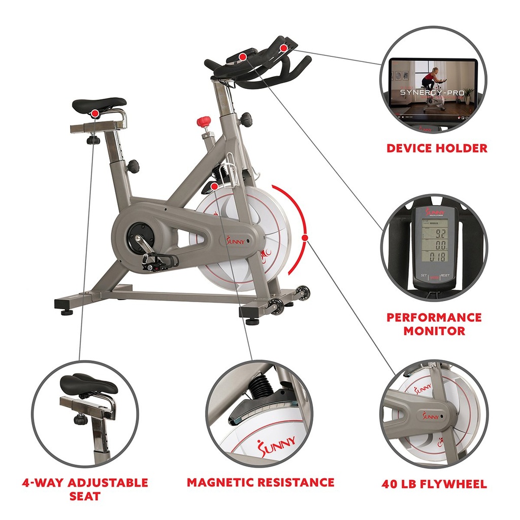 Foto 5 pulgar | Sunny Bicicleta Synergy Magnetica Profesional Indoor Cycling  Sf-b1851