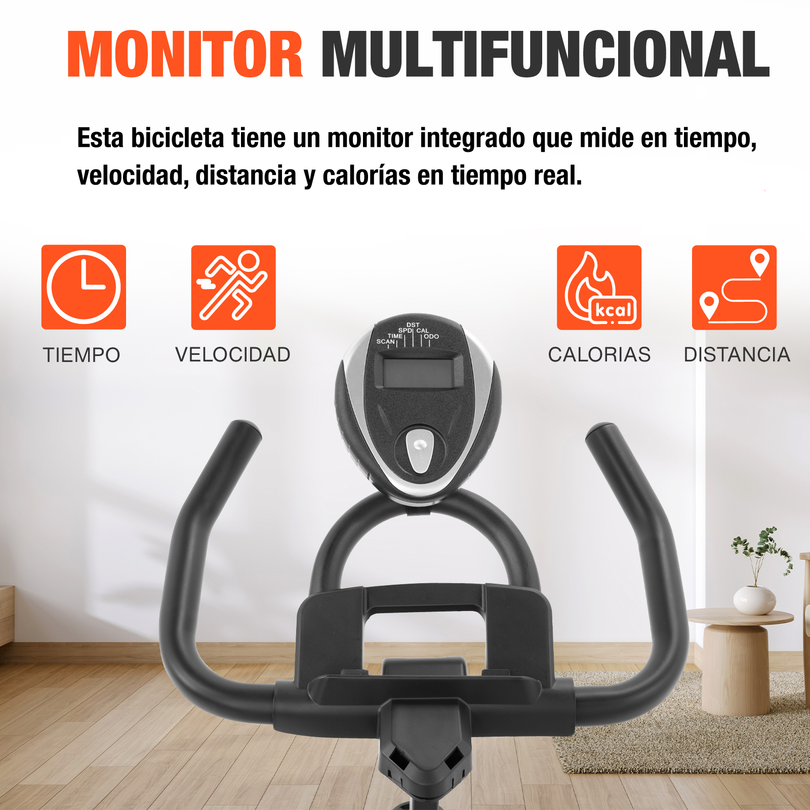 Foto 5 | Bicicleta Spinning Estatica Para Ejercicio Altera Indoor Gym