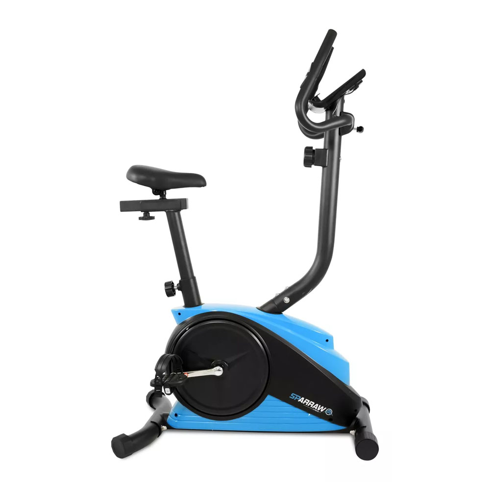 Bicicleta Fija Inercia con Pantalla y Medidor de Pulso