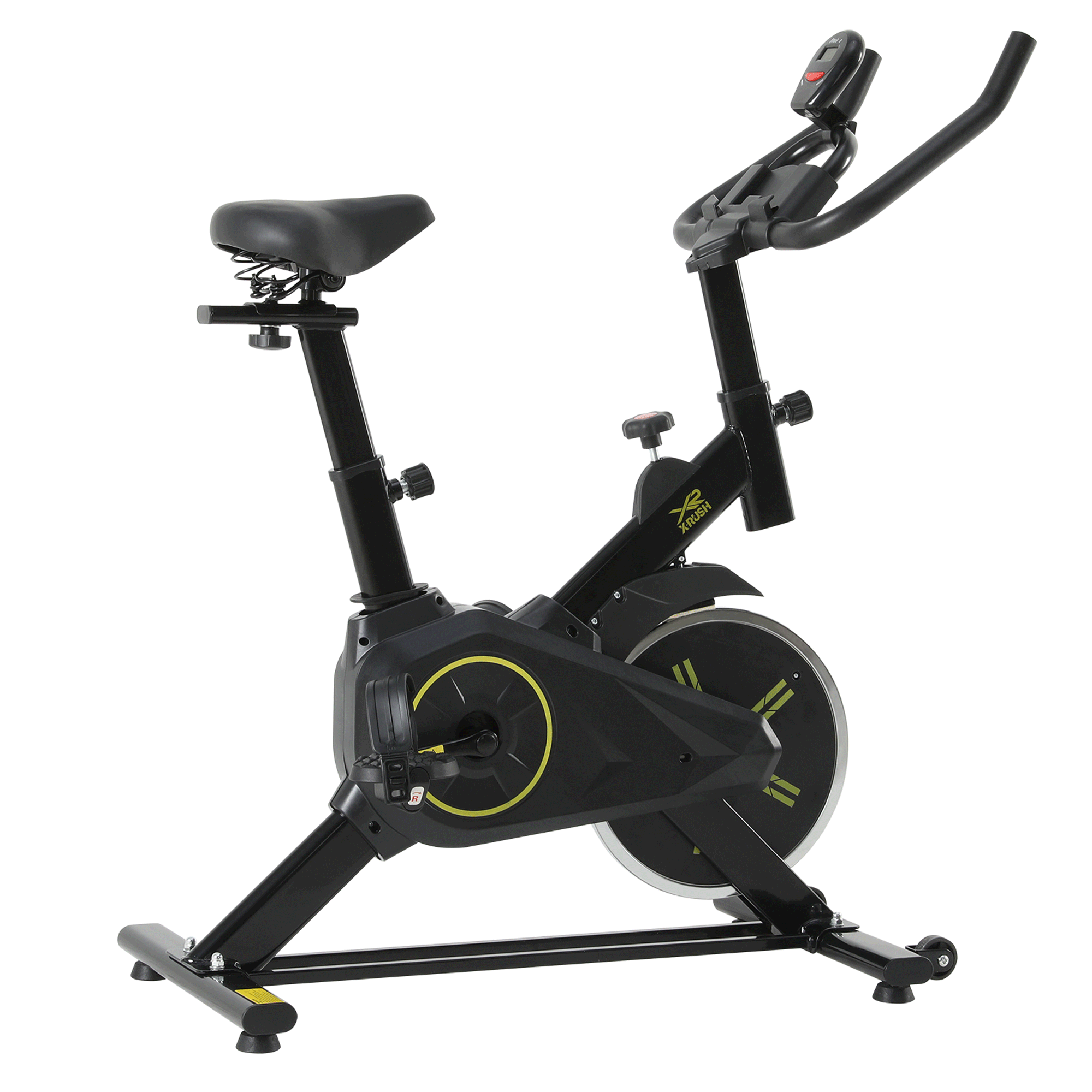 Foto 2 pulgar | Bicicleta Fija X-rush Spinx 8 Kg Negra – Compacta, Silenciosa Y Ajustable.