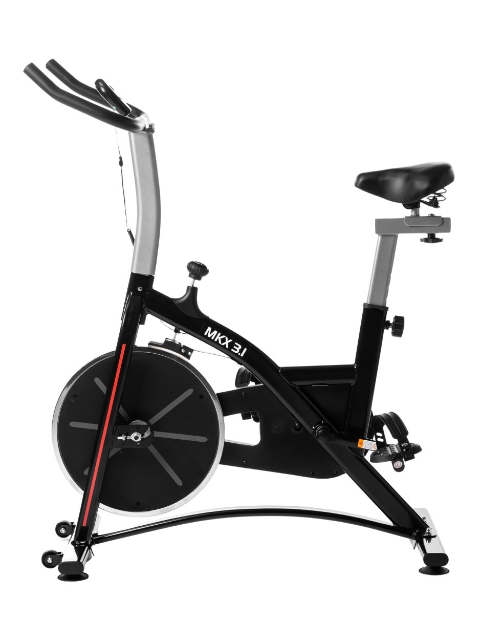 Foto 6 pulgar | Bicicleta Fija Estatica Spinning Disco Rueda 6 Kg Con Sensores De Pulso
