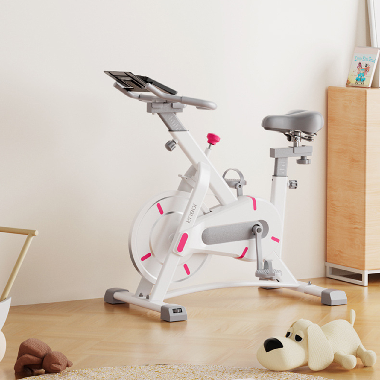 Foto 3 | Bicicleta Estatica De Ejercicio Spinning Grande Profesional Magnetica