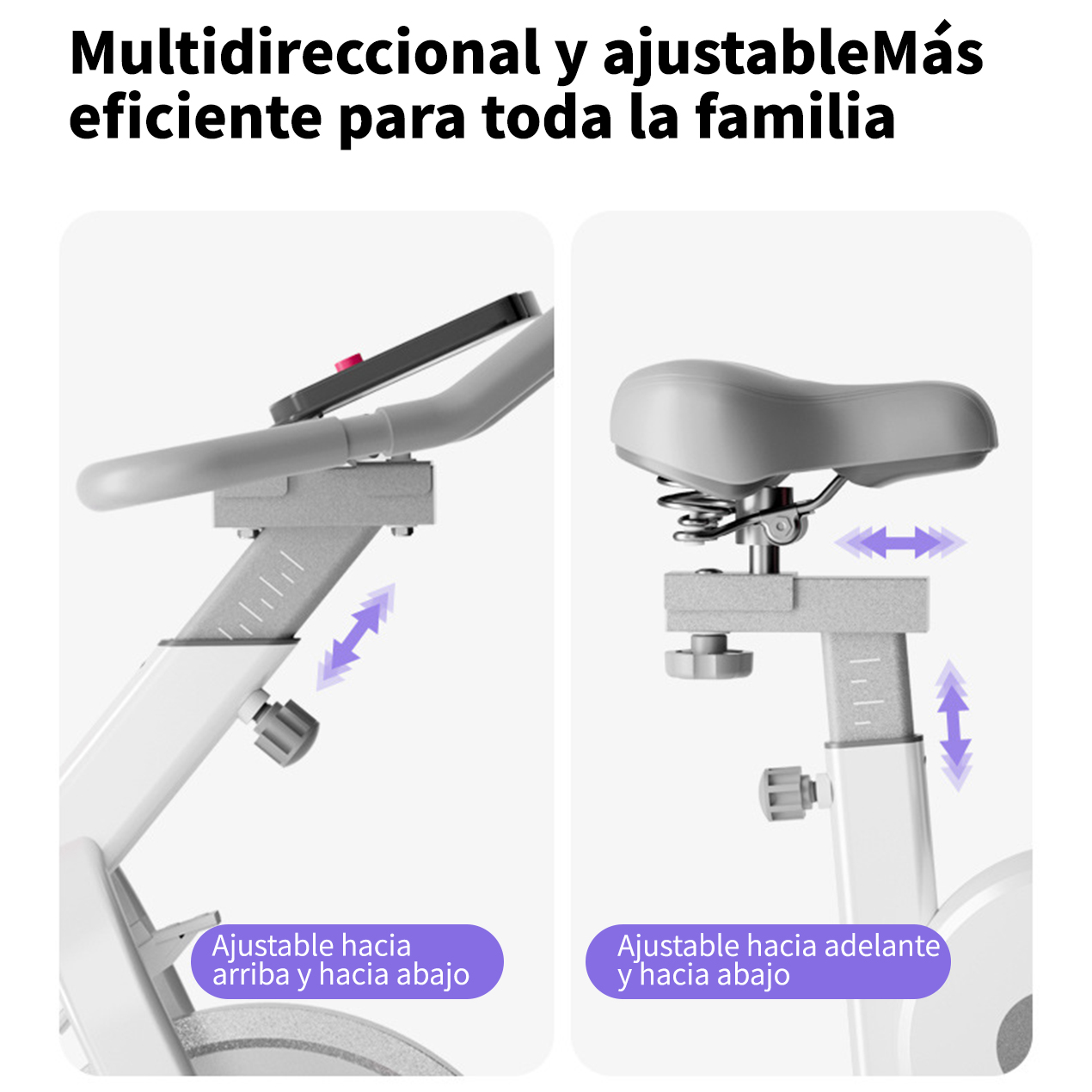 Foto 7 pulgar | Bicicleta Estatica De Ejercicio Spinning Grande Profesional Magnetica