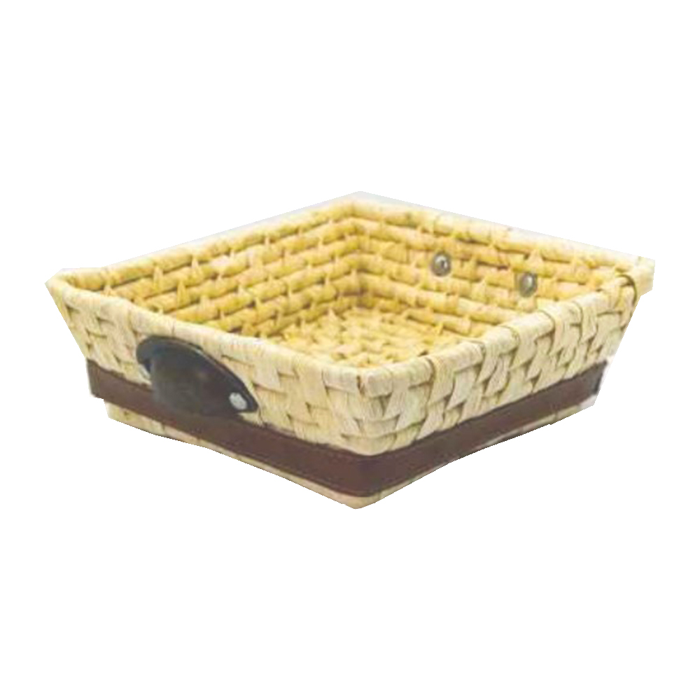 Cesto de Mimbre con Asas Dear Boss DB-3426 color Amarillo