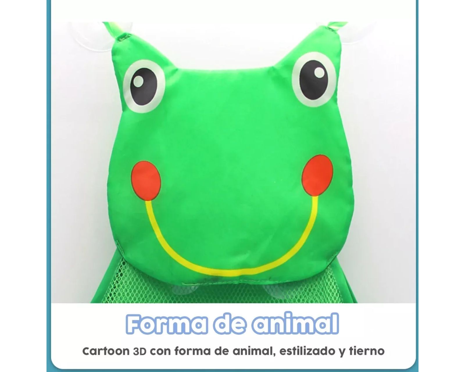 Foto 4 pulgar | Organizador de Baño Infantil para Juguetes con Diseño de Rana