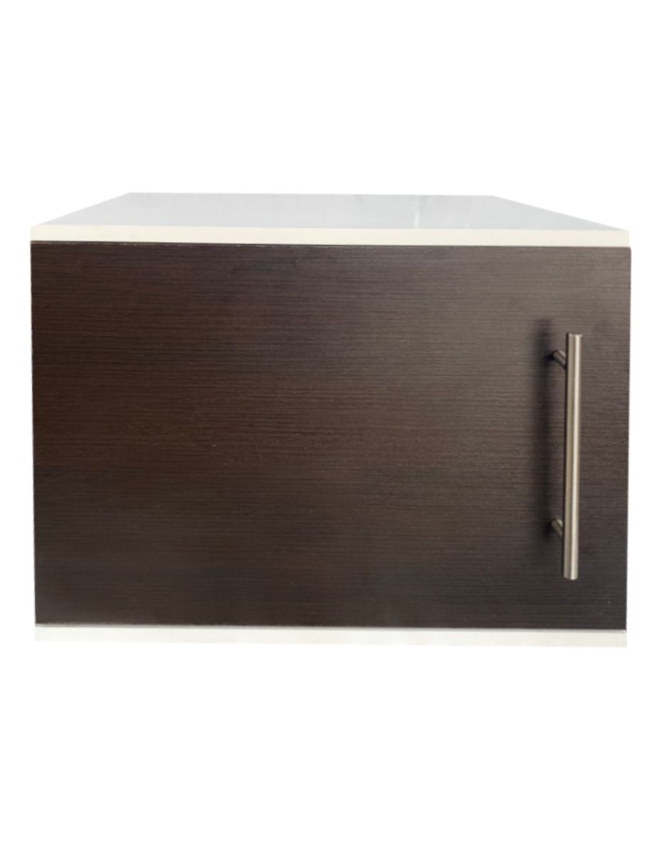 Foto 1 | Gabinete Flotante GAB-03-BA/WE color Blanco y Marrón para Baño