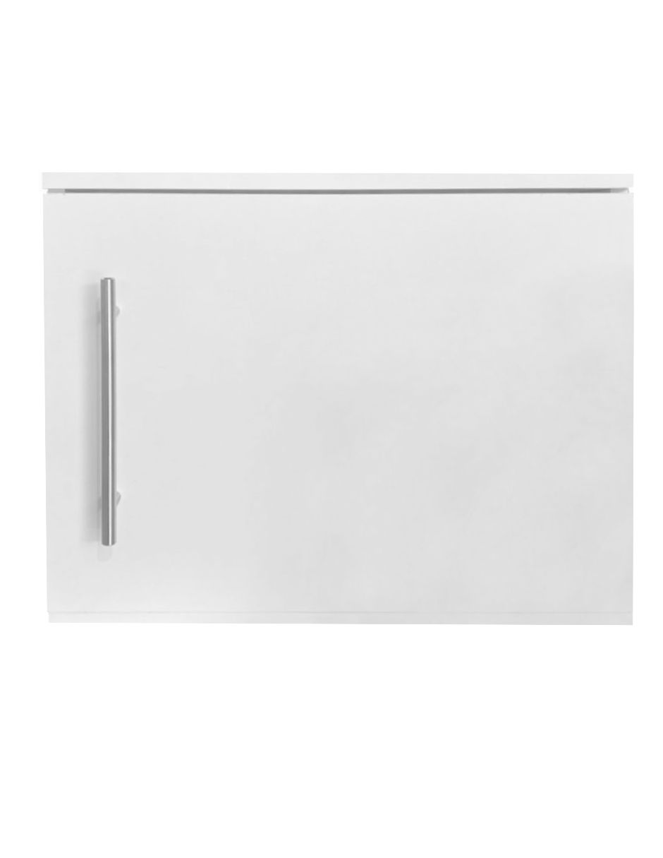 Gabinete Flotante GAB-03-BA color Blanco para Baño