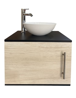 Foto 4 | Gabinete Flotante GAB-03-NM/EP color Negro para Baño