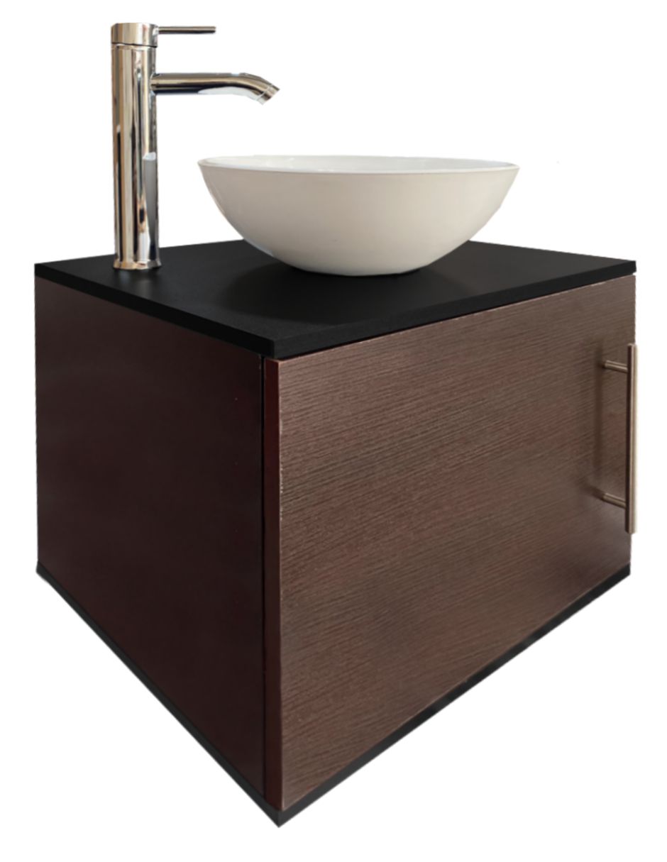 Foto 5 pulgar | Gabinete Flotante Genérica para Baño color Marrón