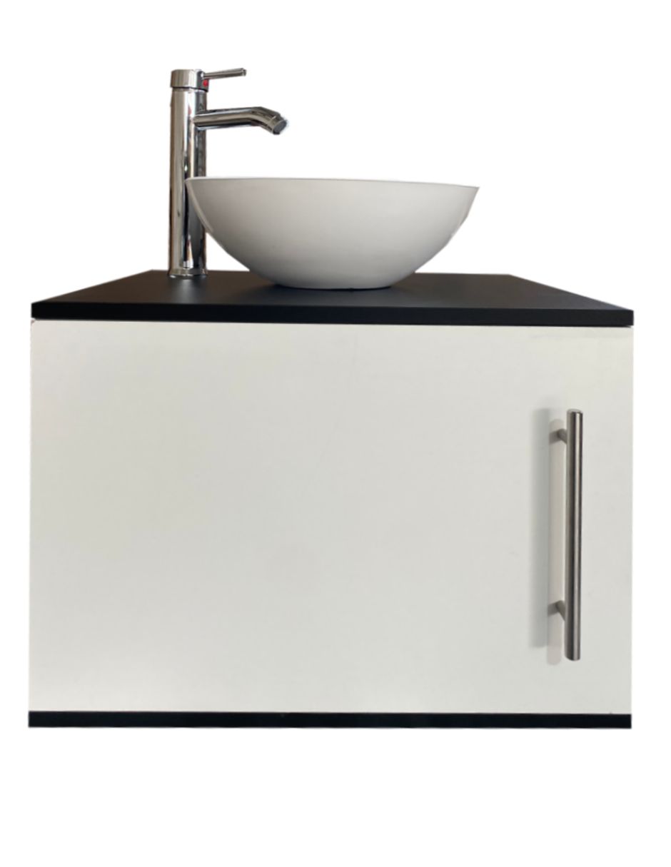 Foto 2 pulgar | Gabinete Flotante para Baño con Ovalín y Monomando Genérica