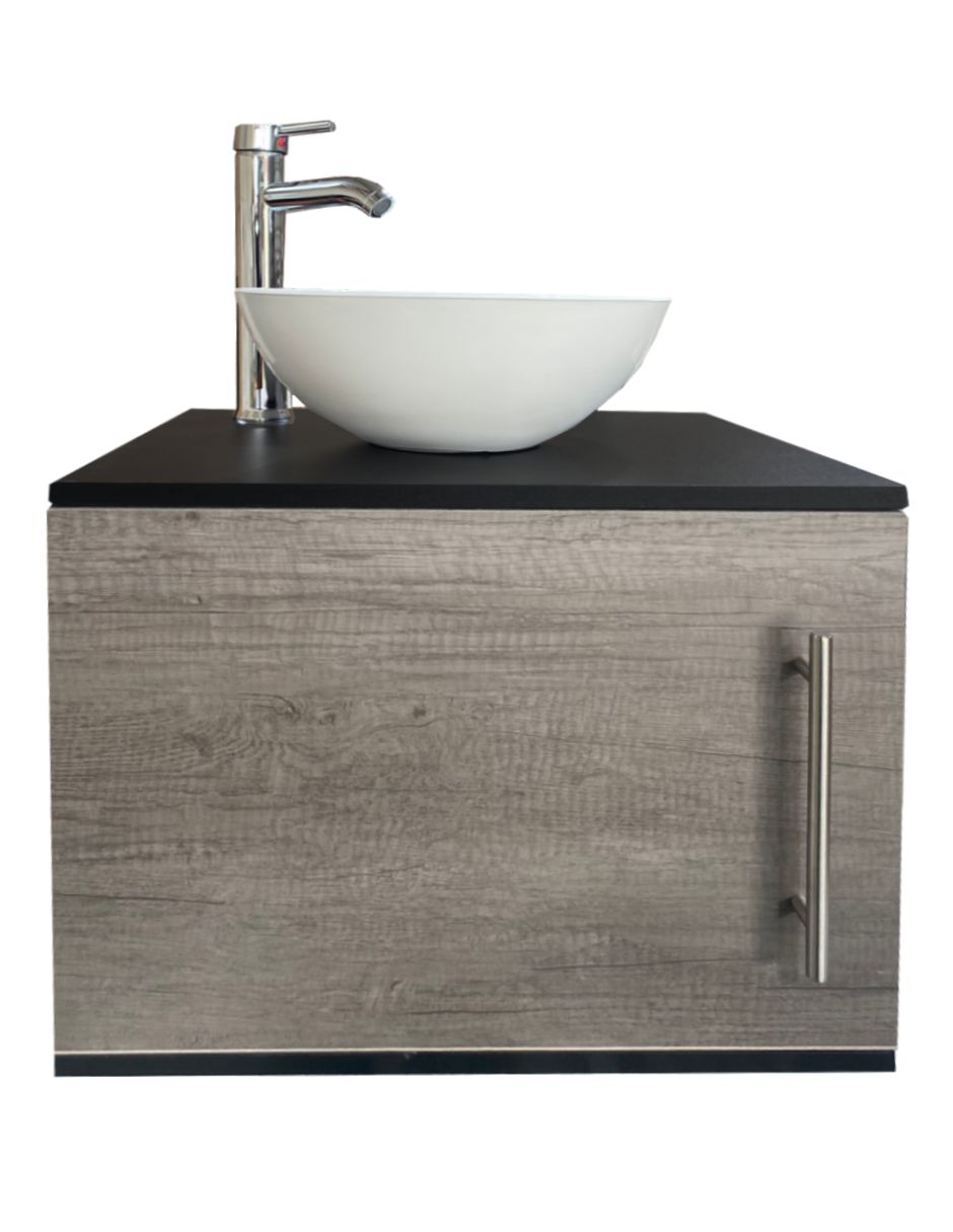 Foto 2 pulgar | Gabinete Flotante para Baño con Ovalín y Monomando Genérica