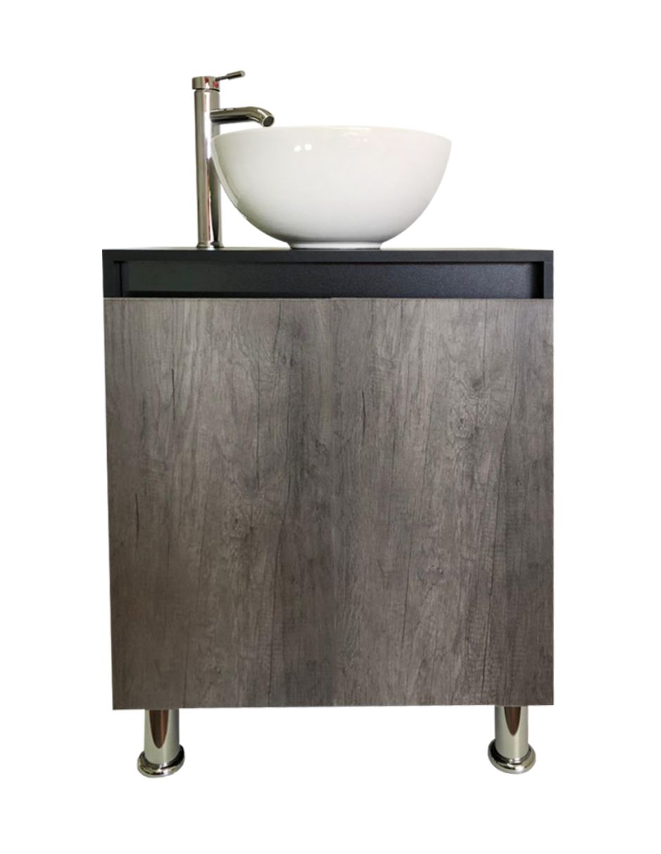 Foto 2 | Mueble Gabinete para Baño Genérico GAB-6040-SO-NM/LO color Gris