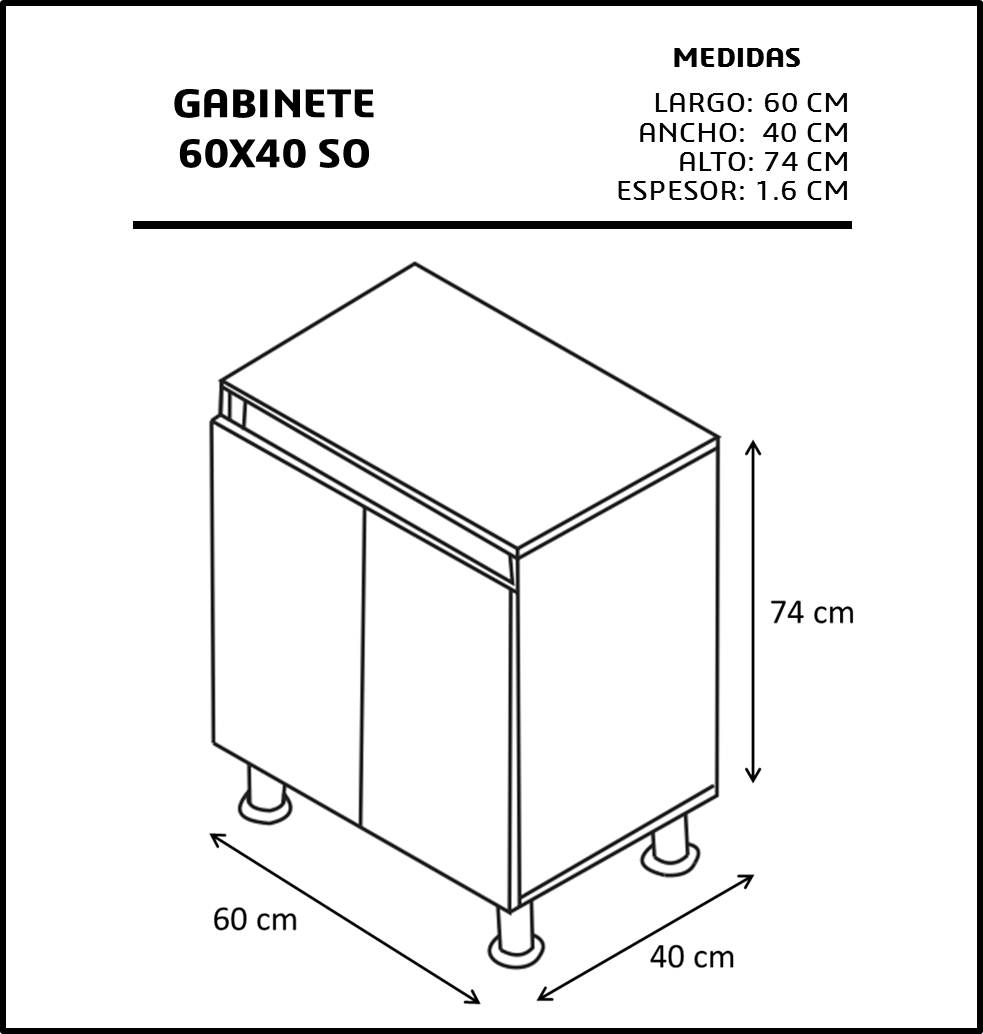 Foto 5 pulgar | Mueble Gabinete para Baño de Lujo GAB-6040-SO-EP color Beige