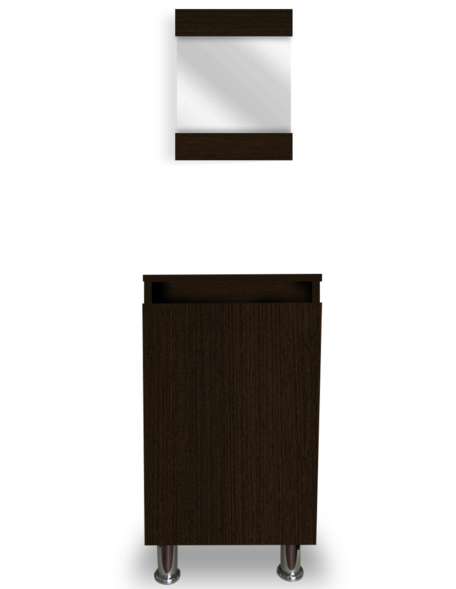 Foto 4 pulgar | Mueble Gabinete para Baño Sin Ovalín color Marrón