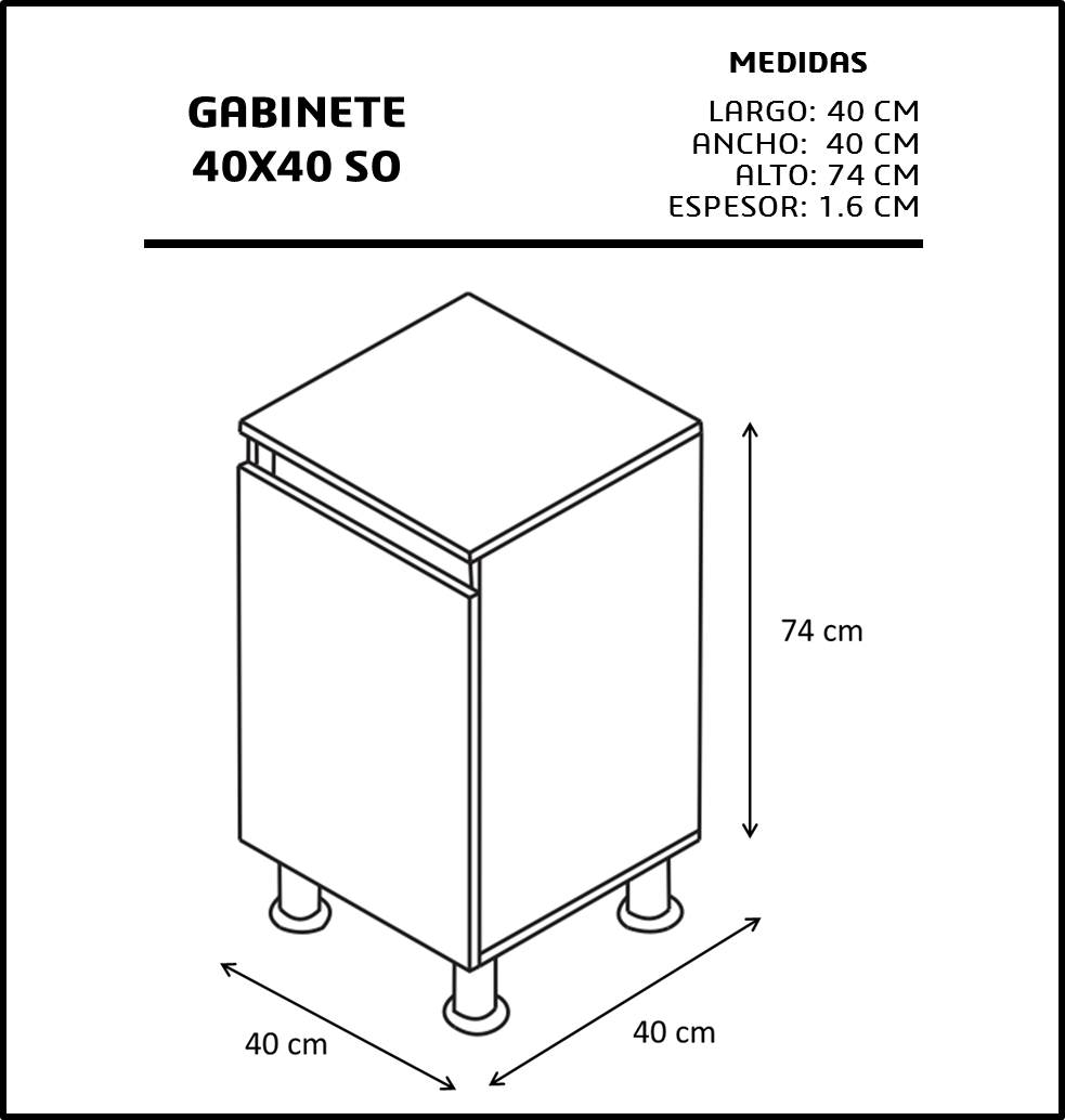 Foto 5 pulgar | Mueble Gabinete para Baño sin Ovalín color Marrón