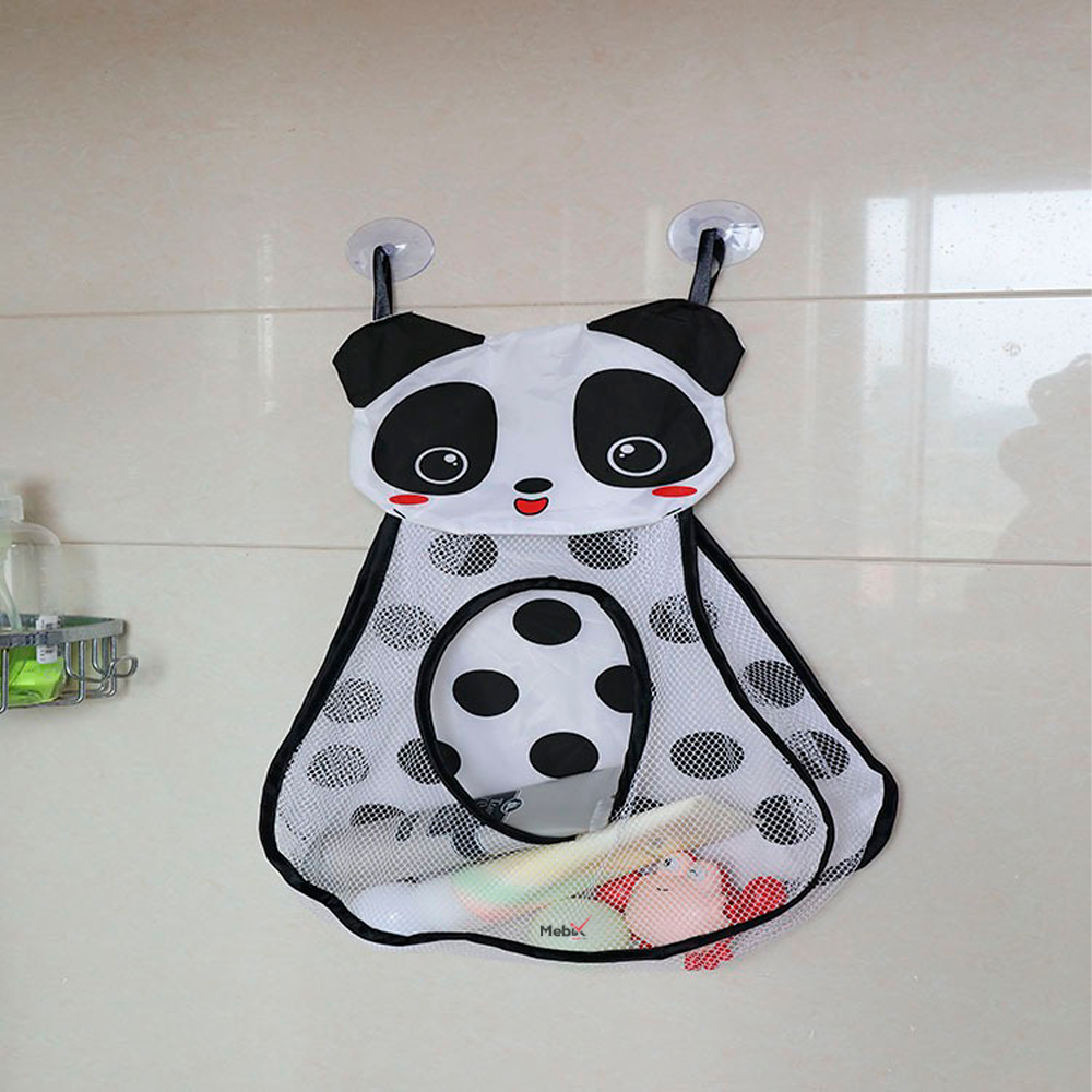 Foto 3 pulgar | Organizador de Baño Infantil para Juguetes con Diseño de Oso Panda