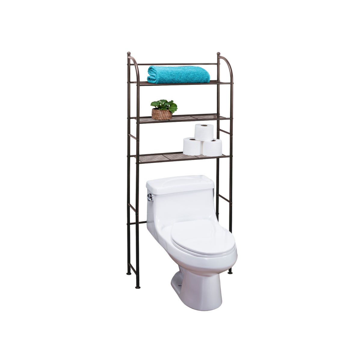 Foto 3 pulgar | Organizador de Baño de 3 Repisas Hut Hbae-7132 color Cobre