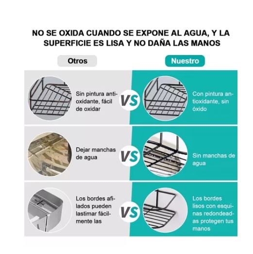 Foto 4 pulgar | Organizadores Para Baño Estante Esquinero Repisa