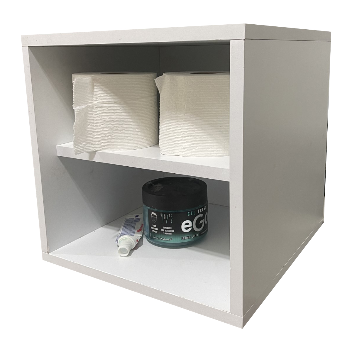 Foto 5 | Buró Flotante Gris para Baño MDF Antihumedad + Bocina Bluetooth