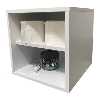 Foto 5 | Buró Flotante Gris para Baño MDF Antihumedad + Bocina Bluetooth