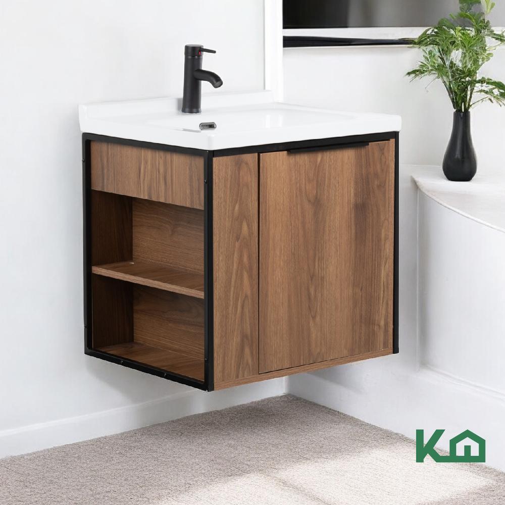 Foto 2 | Mueble Gabinete Para Baño Lavamanos Lavabo Ovalin Con Repisa