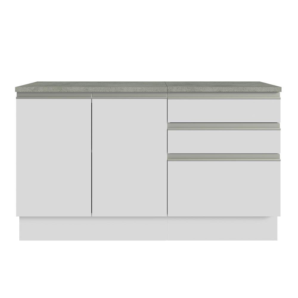 Foto 7 | Mueble Modulo Para Baño Gabinete Lavabo Madesa 140cm Bb