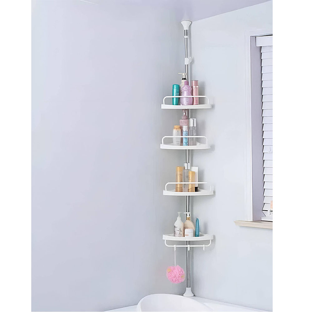 Foto 5 | Organizador de Baño 4 Estantes Esquineros