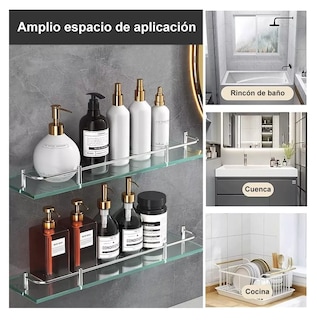 Foto 5 | Estantes Organizador para Baño Lab.G 4 Piezas